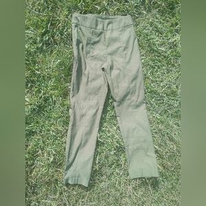 Kim Rogers Women's Olive Straight Leg Pants